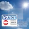 Signmission Chemical Spray In Progress Sign, Vinyl Decal, 10in W x 7in L, 2PK OS-2PACK-NS-D-710-L-10567 - alternate 4